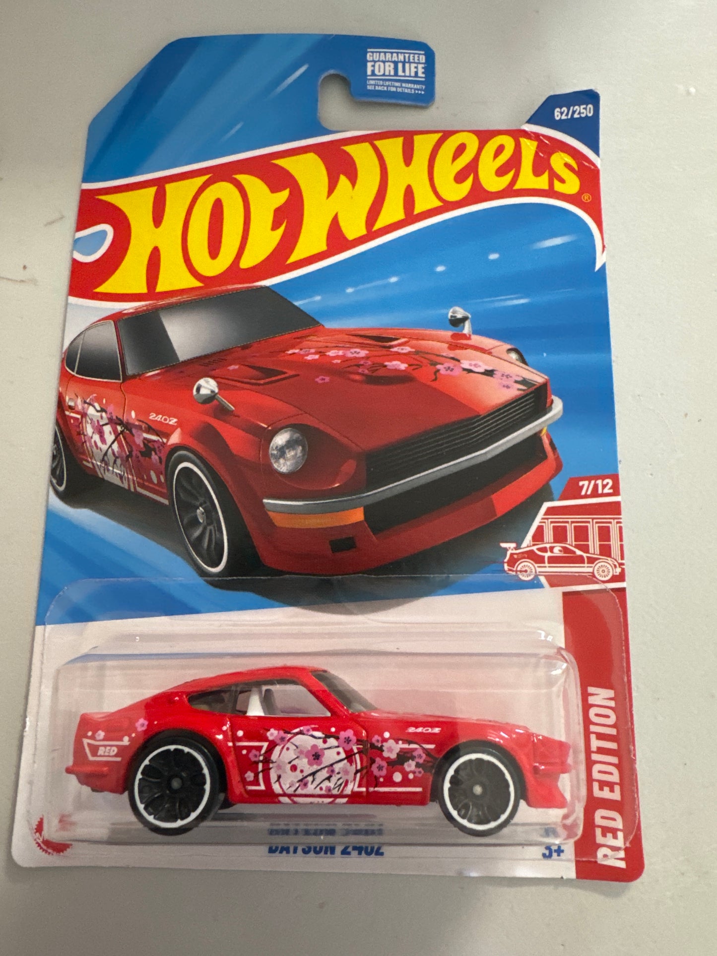 2025 Hot Wheels Target Exclusive Red Edition Datsun 240Z - J Case