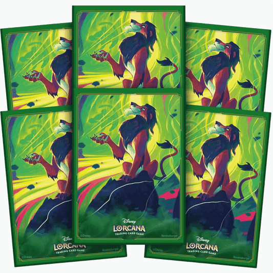 Disney Lorcana TCG: Azurite Sea - Card Sleeves - Scar (65 ct.)