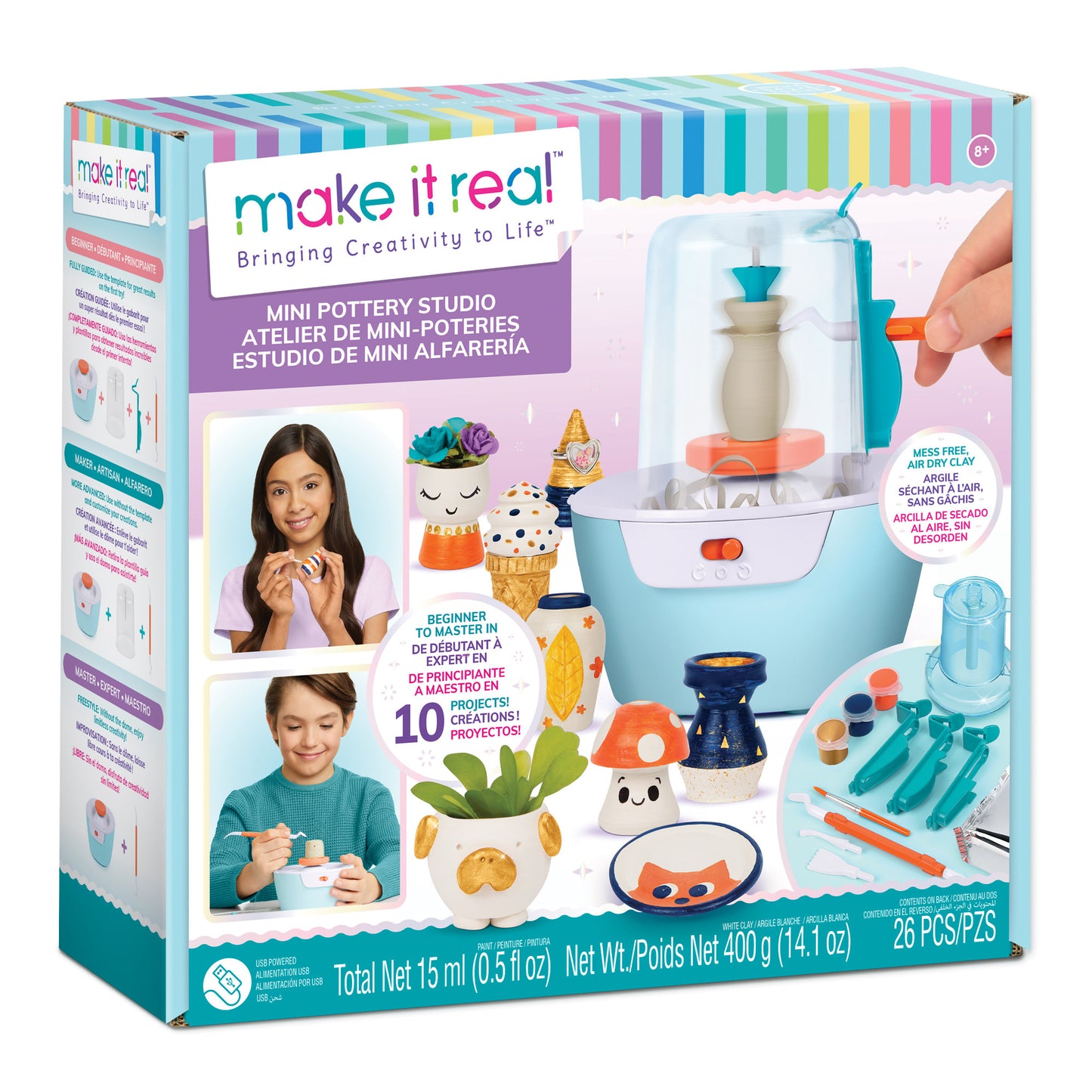 make it real - Mini Pottery Studio