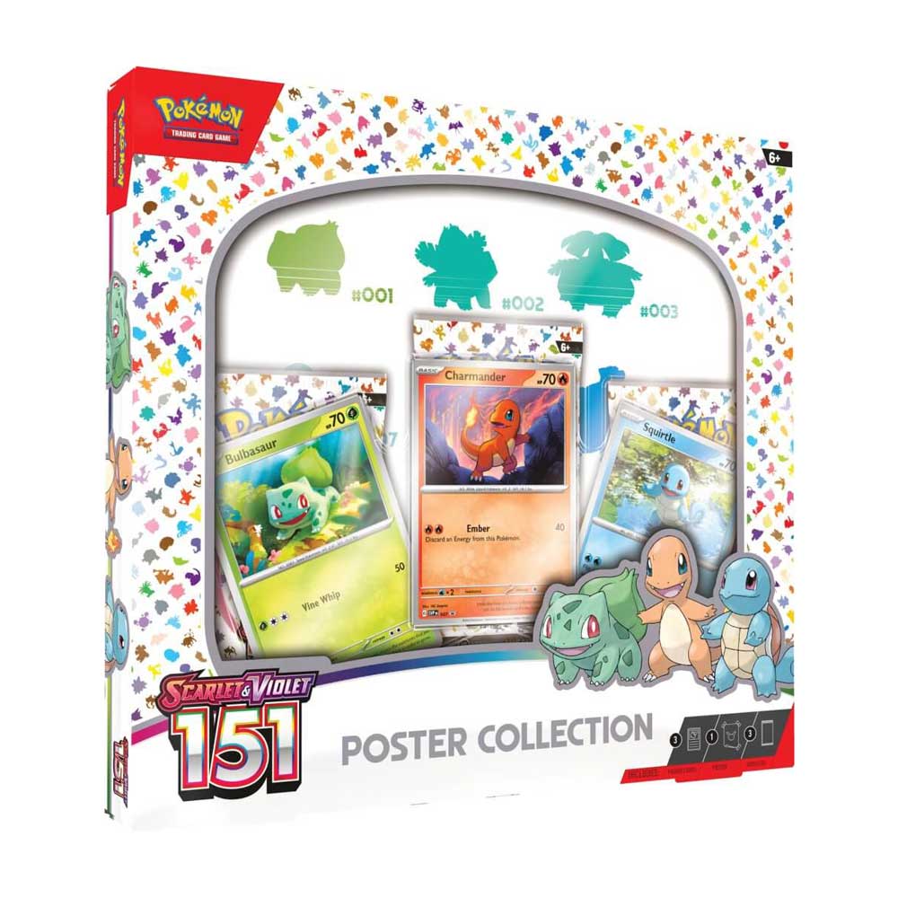 Pokemon TCG: Scarlet & Violet-151 Poster Collection