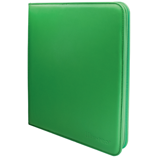 Ultra Pro Vivid Green 12-Pocket Zippered PRO-Binder