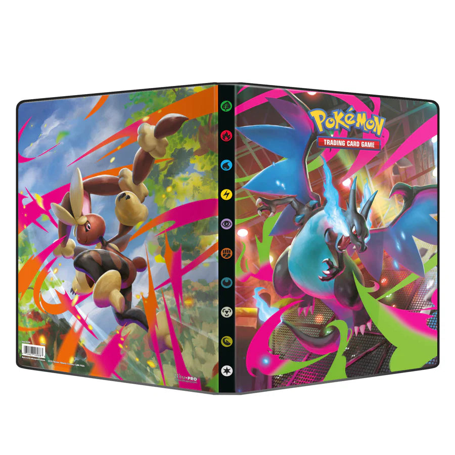UPRO Pokemon Mega Evolution #2 Phantasmal Flames 9 Pocket Portfolio