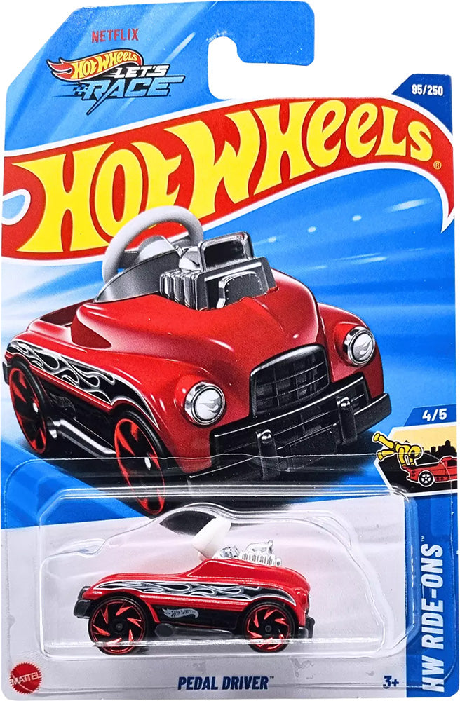Hot Wheels HW Ride-Ons Pedal Driver Treasure Hunt