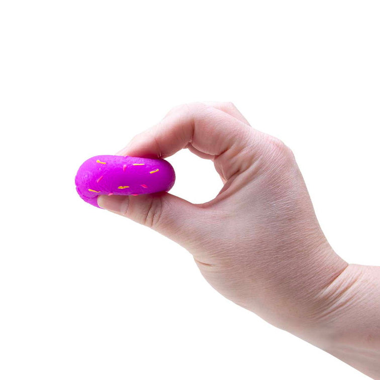 Schylling Teenie Dohnut Holes NeeDoh Squishy Fidget Toy Multicolor 6ct