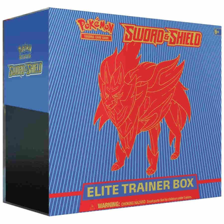 Pokemon TCG: Sword & Shield Elite Trainer Box Zamazenta