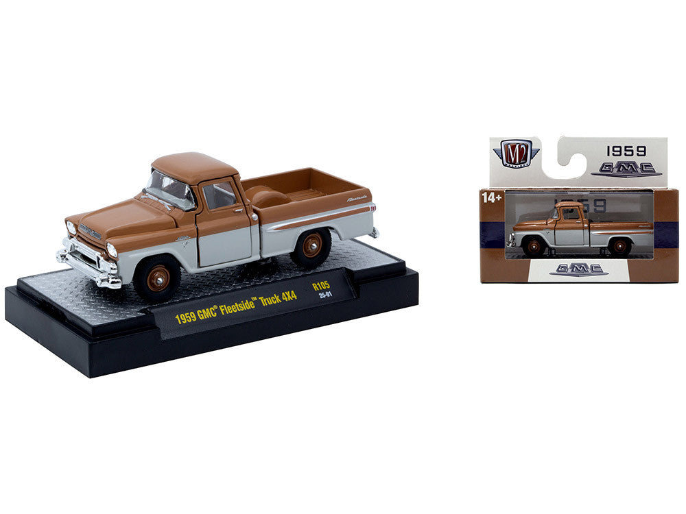 1959 GMC Fleetside 4x4 Diecast Truck – Release 105 Classic Pickup Model