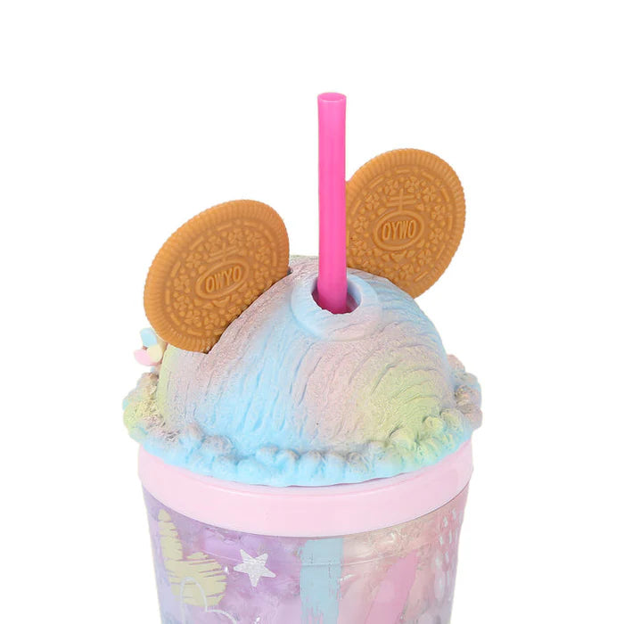 Bewaltz Cookie Mouse Ear Sweets Rainbow Tumbler - Pink