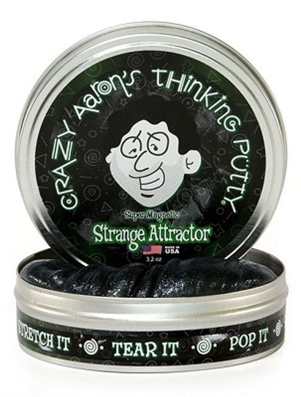 Crazy Aaron's Strange Attractor 4" Thinking Putty Tin