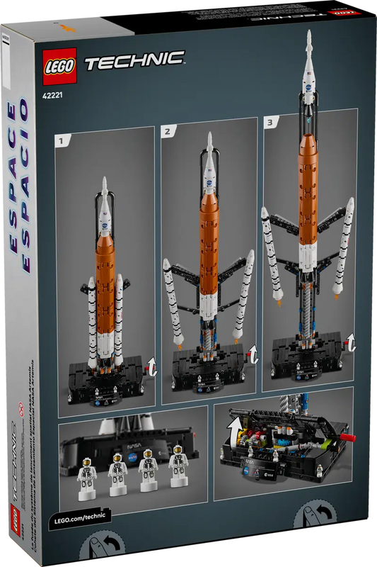 LEGO 42221 NASA Artemis Space Launch System Rocket