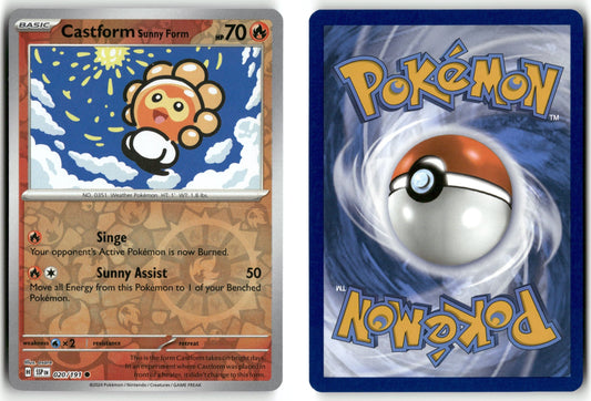 Front + Back scan | Near Mint / English / Reverse Holofoil