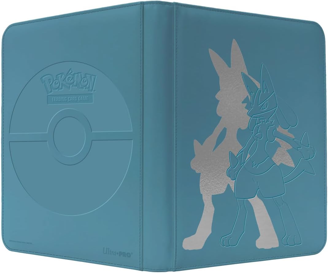 Ultra Pro Zippered PRO Binder 9-Pocket Pokemon Elite Series Lucario