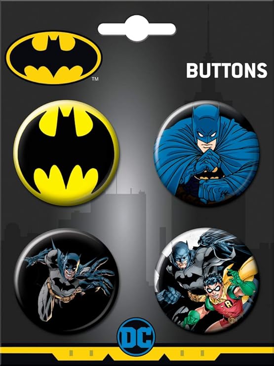 DC Batman Button Set 8