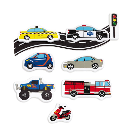 Magic Creations Traffic Fun Bath Toys