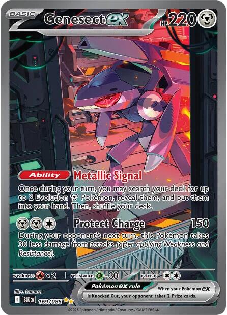 Genesect ex - 169/086