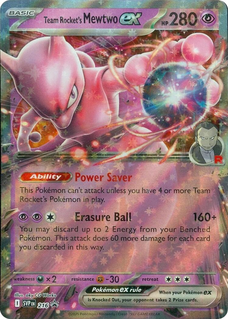 Team Rocket's Mewtwo ex - 216