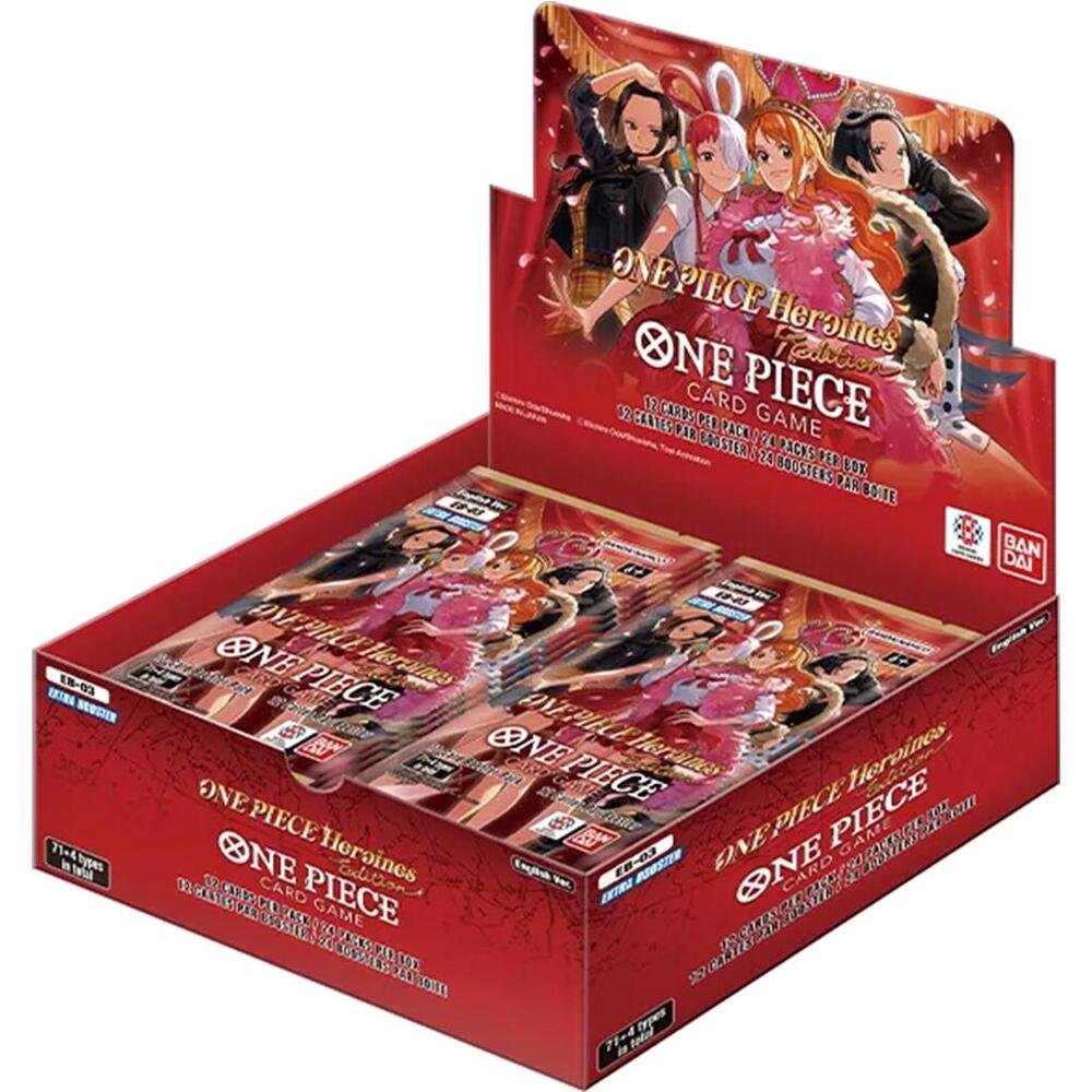 One Piece Card Game: EB-03 Extra Booster: Heroines Edition Booster