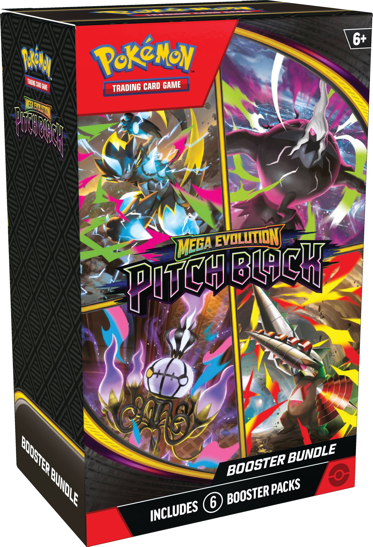 eve booster box Pokémon TCG: Mega Evolution—Pitch Black Booster Bundle – Rocket City Toys