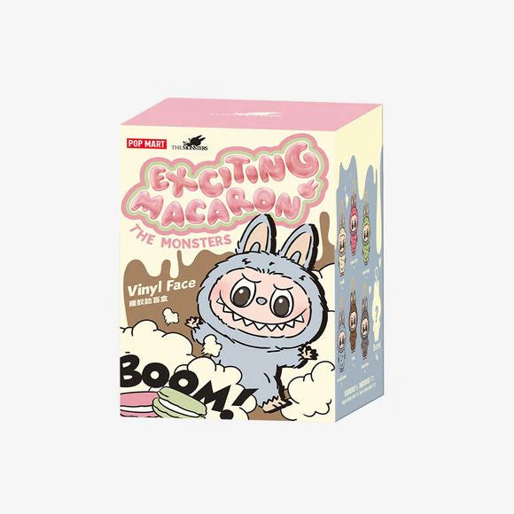 THE MONSTERS Labubu Exciting Macaron Series-Vinyl Plush Pendant Blind Box