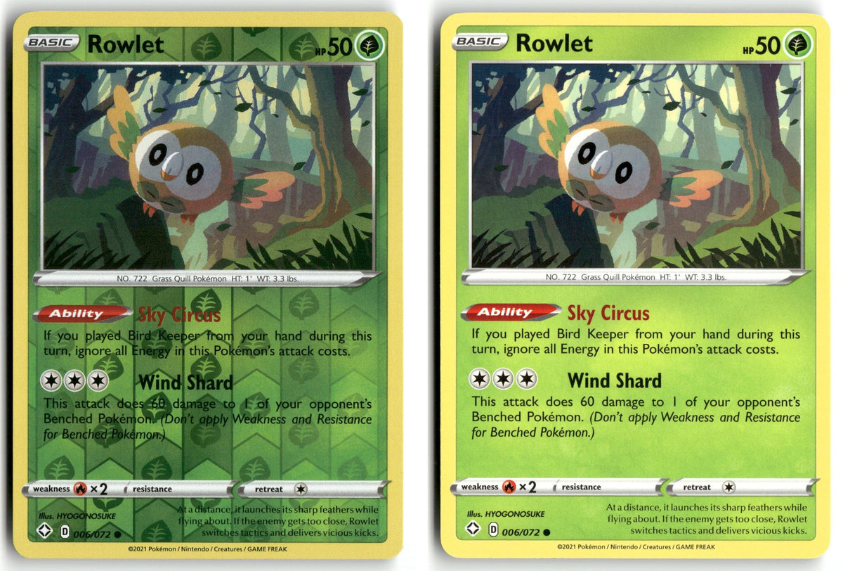 Front + Back scan | Near Mint / English / Reverse Holofoil