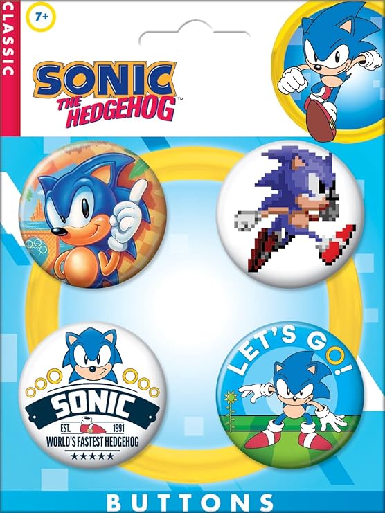 Sonic the Hedgehog 4 Button Set 2