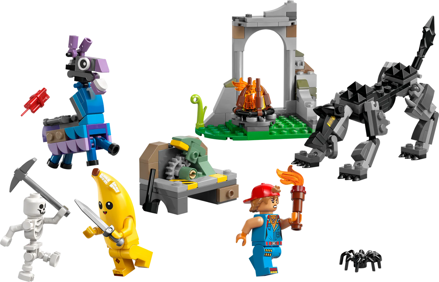 LEGO Fortnite Peely & Sparkplug's Camp 77075