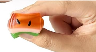 Mini Watermelon Cube Squishy