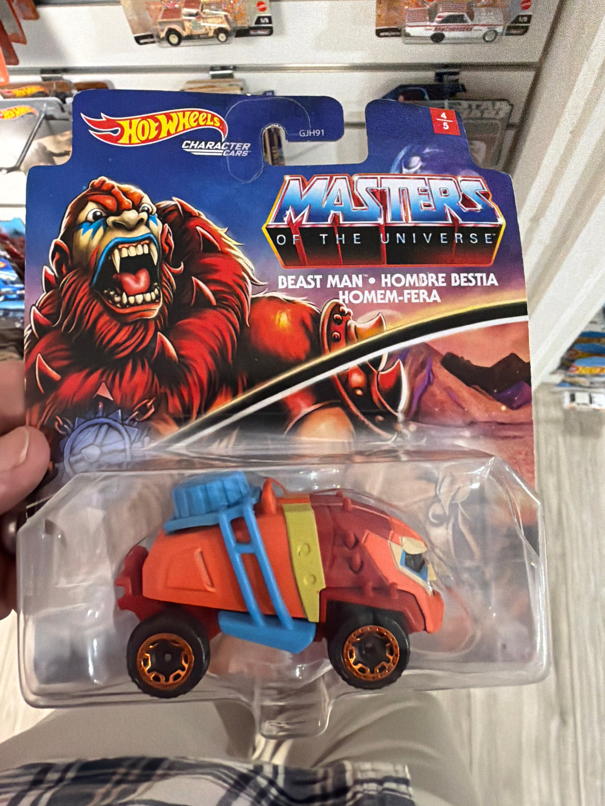 Hot Wheels: Character Cars - Masters of the Universe: Beast Man