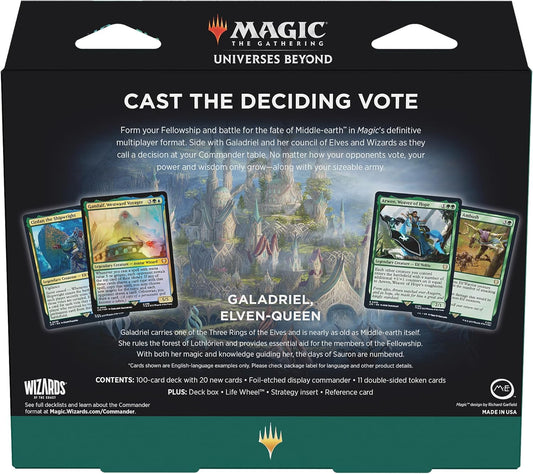 Magic: The Gathering - Lord of the Rings Tales of Middle-Earth Commander Deck - Elven Council (Green-Blue)