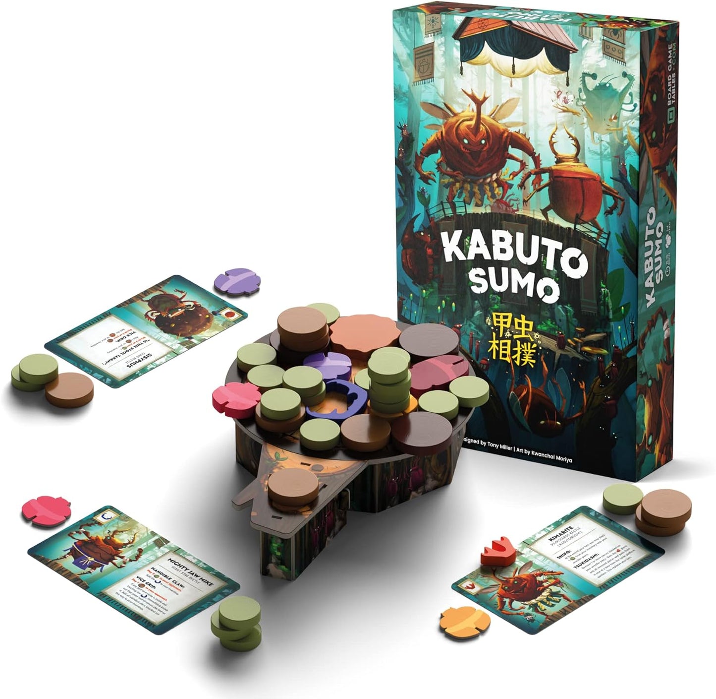 Allplay Kabuto Sumo Board Game