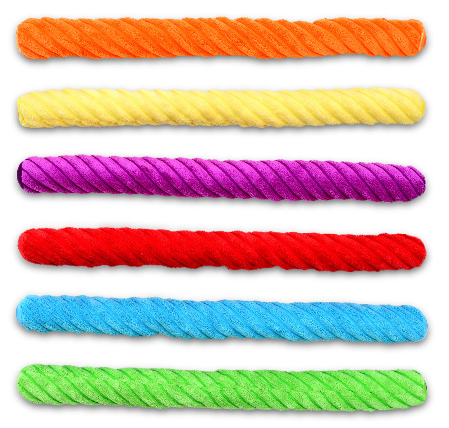 Rainbow Twizzlers Packaging Fleece Plush