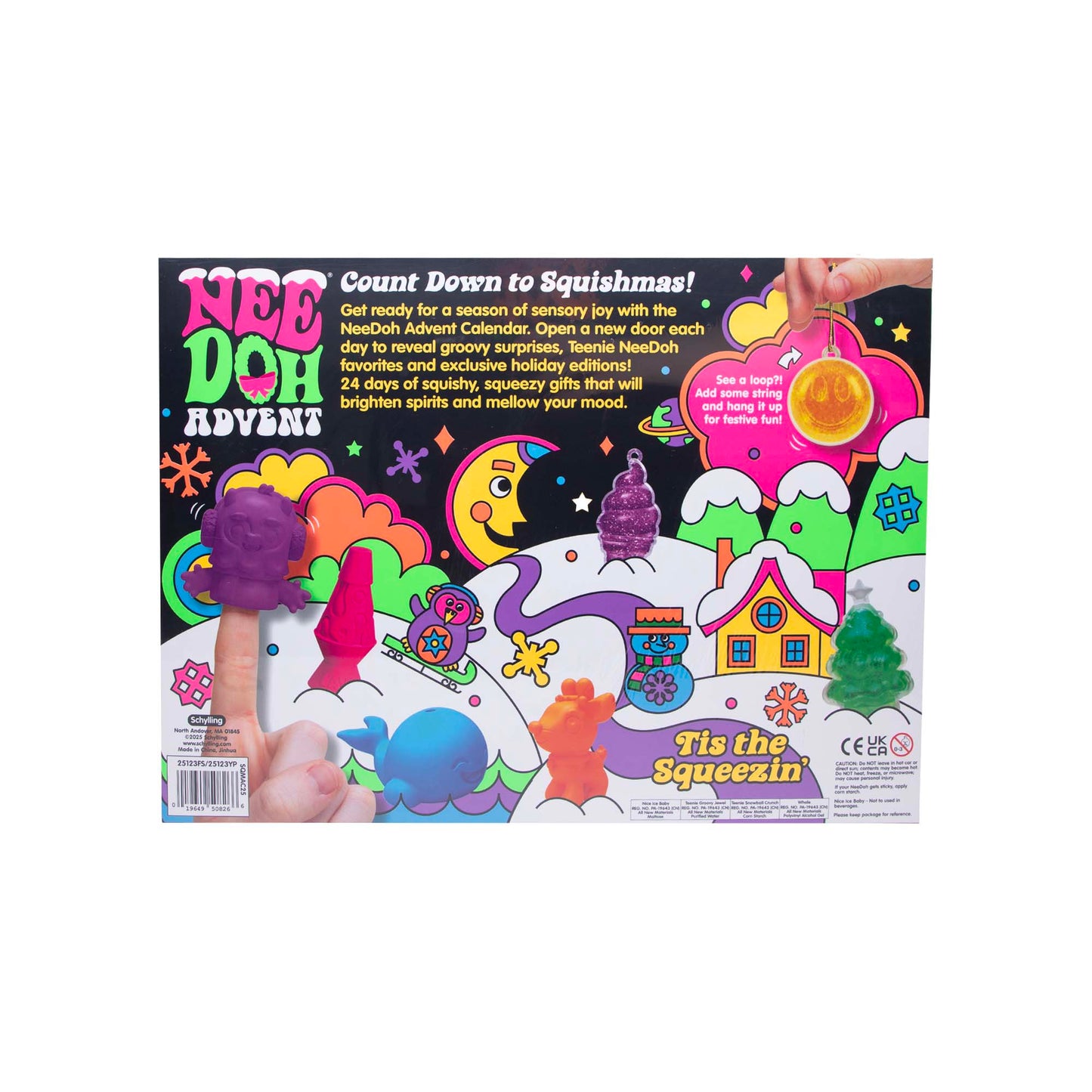 Schylling NeeDoh Advent Calendar