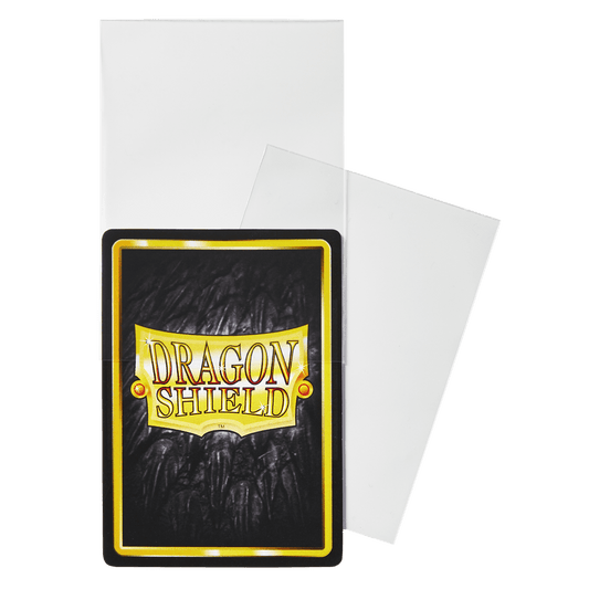 Dragon Shield Sleeves: Perfect Fit Standard- Clear/Clear (100 ct.)
