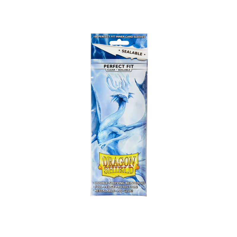 Dragon Shield 100ct Perfect Fit Sealable Clear