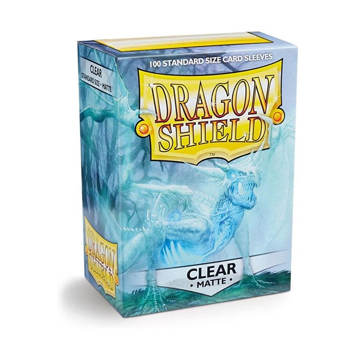 Dragon Shield Sleeves: Standard - Matte Clear (100 ct.)
