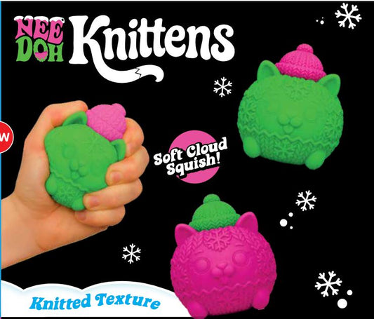 Schylling Squishmas Knittens Needoh - Assorted
