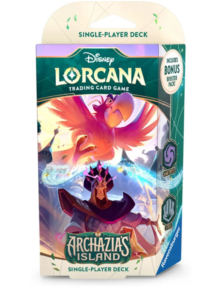 Lorcana TCG: Archazia's Island Starter - Amethyst & Steel Iago & Jafar
