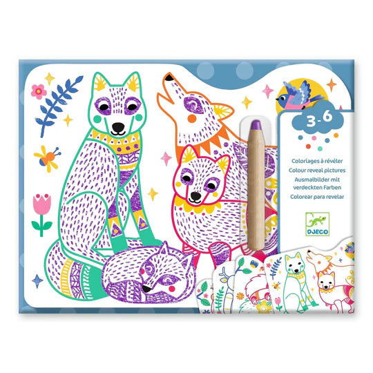 Djeco Coloring: Forest Families