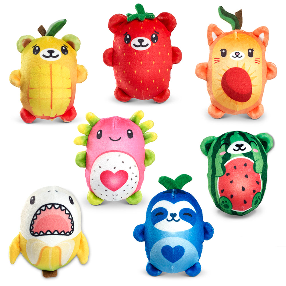 Top Trenz: Bubble Stuffed Squishy Friends - Fruit Mashup Plush