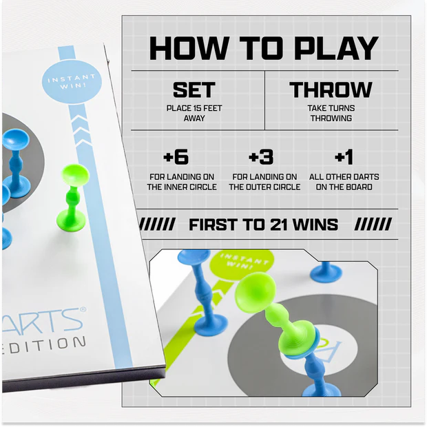 Popdarts Board Edition-Blue & Green Single Board