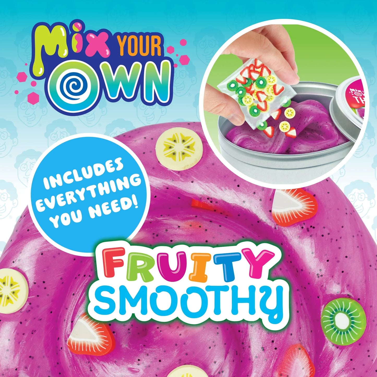 Crazy Aaron's Fruity Smoothy - Mix It Full Size 4" Thinking Putty