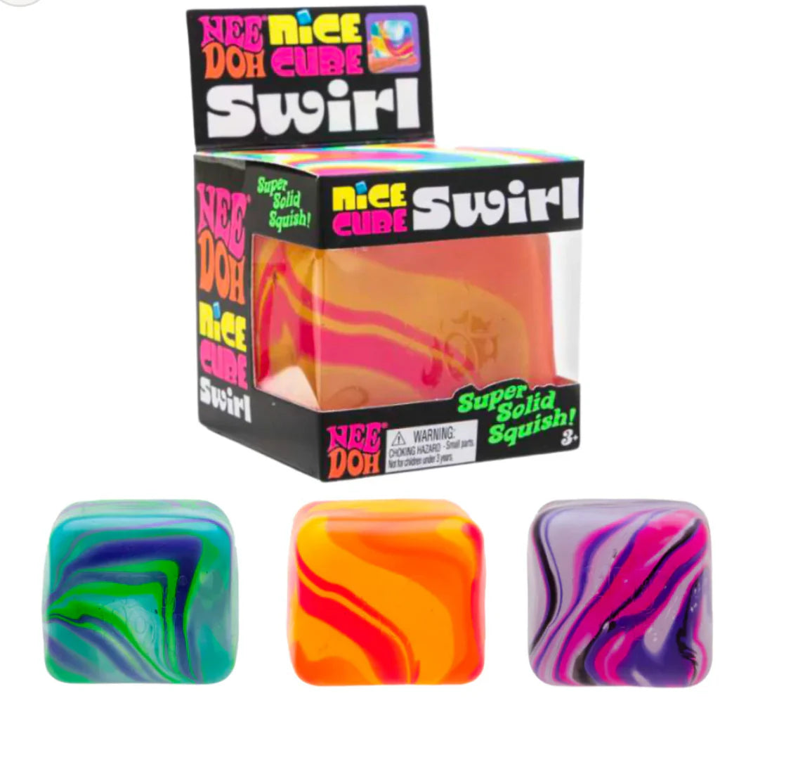Schylling Nice Cube Swirl NeeDoh