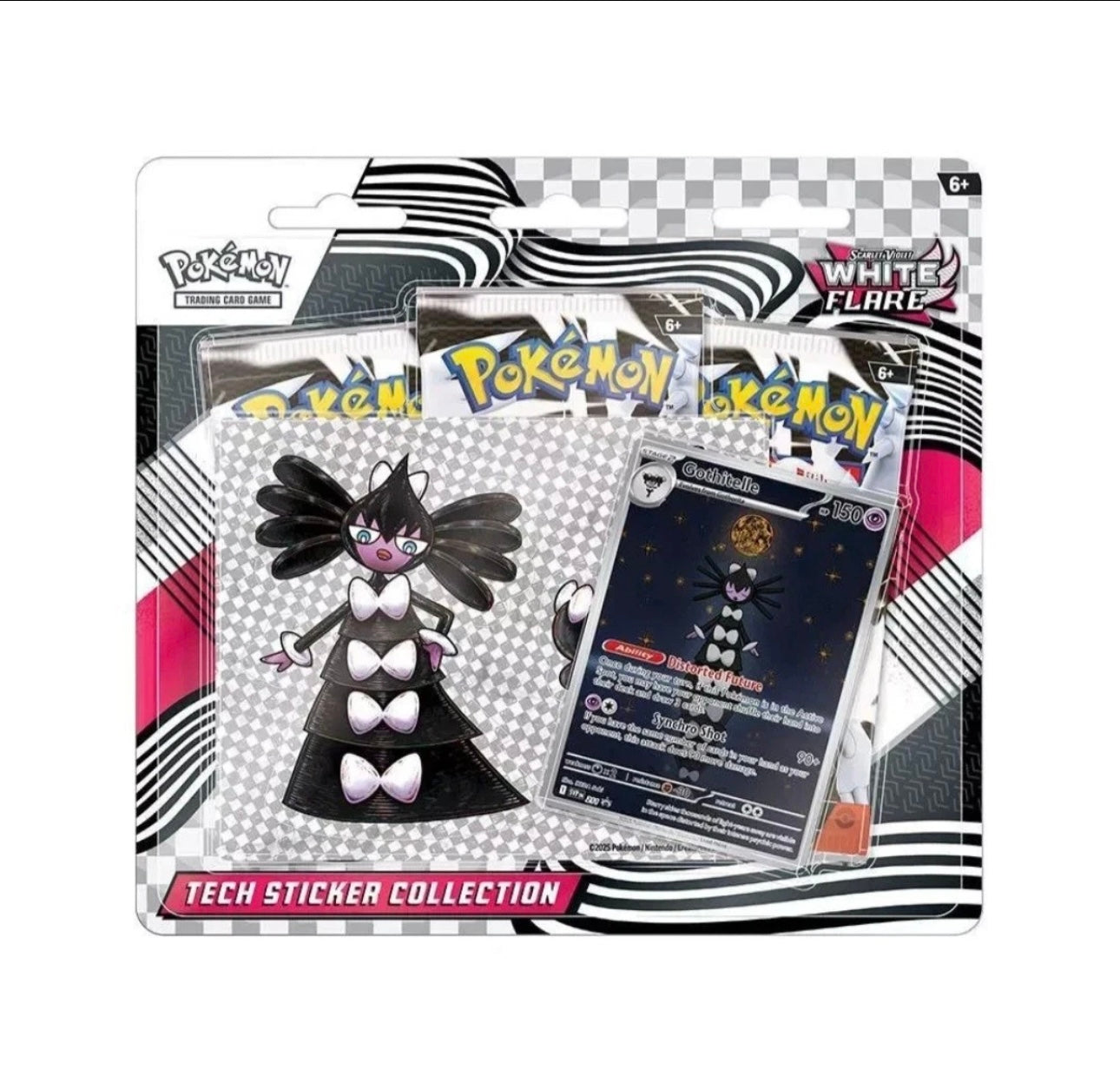 Pokemon TCG: Scarlet & Violet - White Flare Tech Sticker