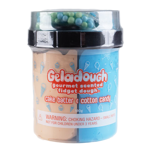 Geladough: Cake Batter & Cotton Candy