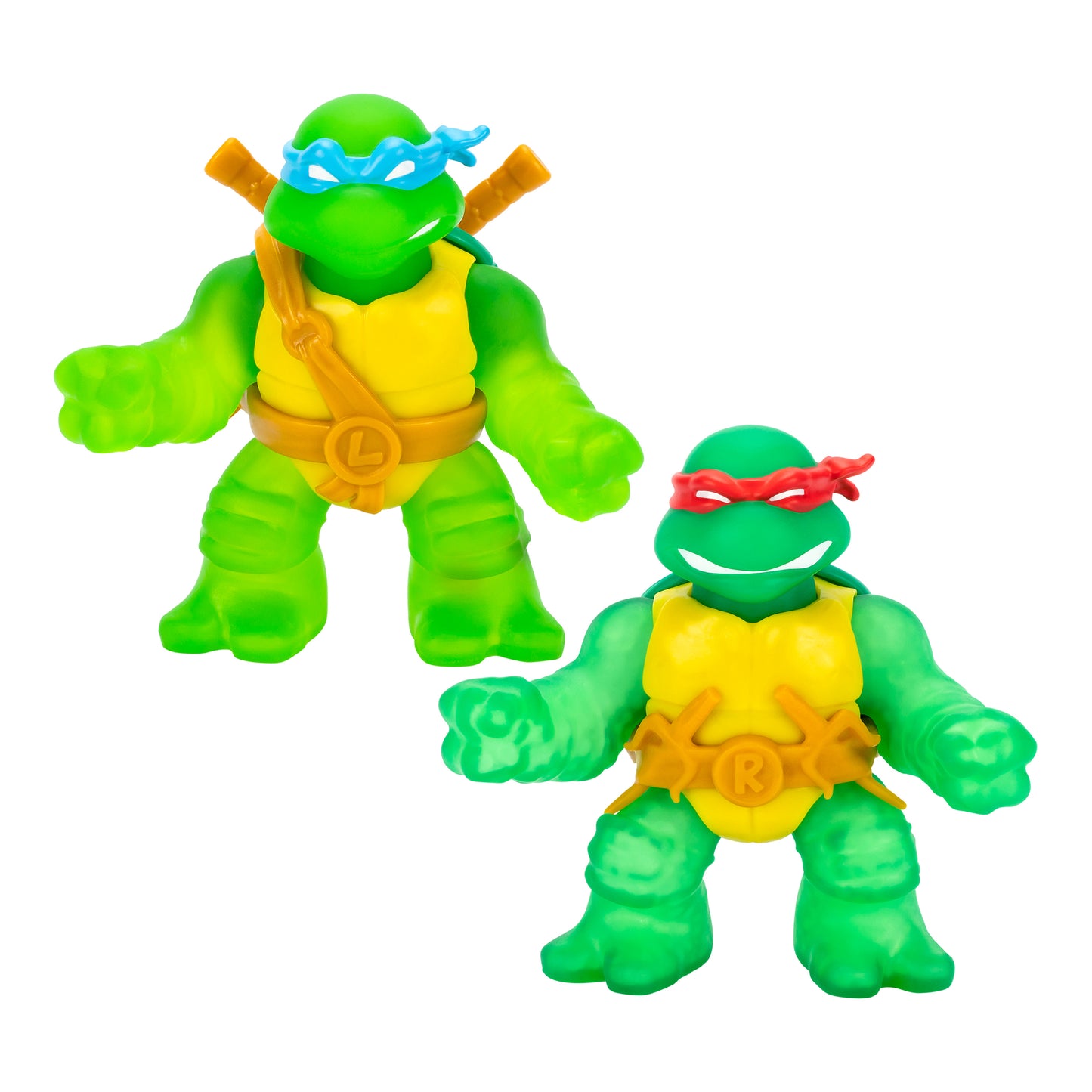 Heroes of Goo Jit Zu Teenage Mutant Ninja Turtles Power Team Leonardo and Raphael 2-Pack