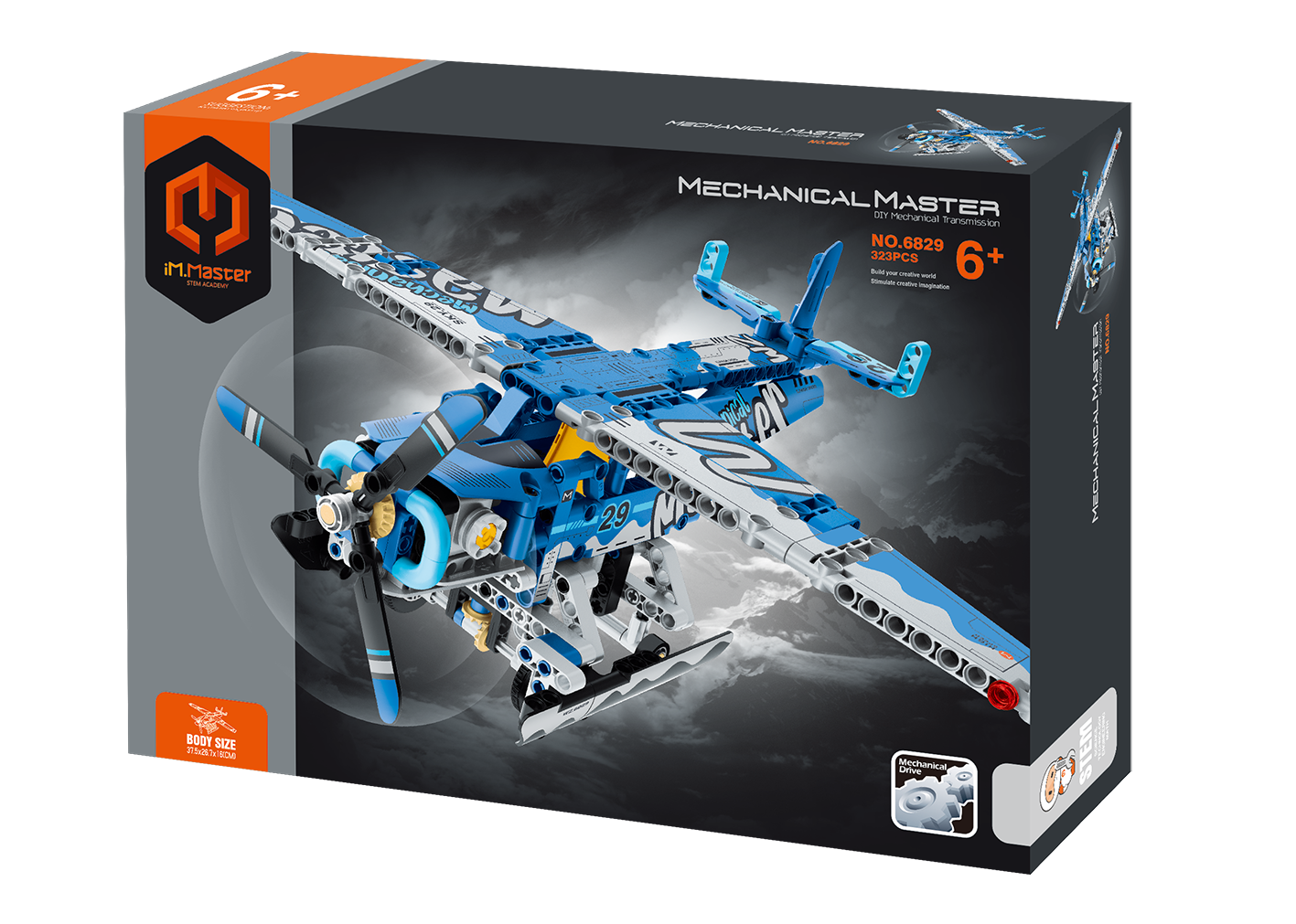 iM.Master Mechanical Master - Seaplane (323 PCS)