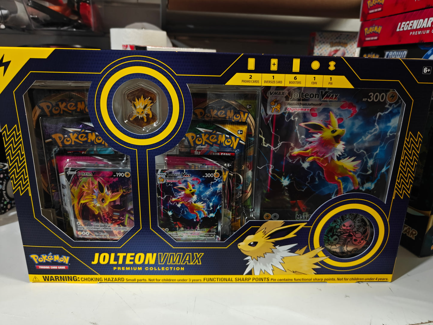 Pokemon TCG: Jolteon VMAX Premium Collection