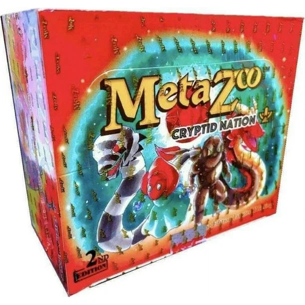 MetaZoo TCG: Cryptid Nation 2nd Edition Booster Box Display (36 packs)