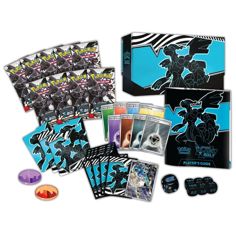 Pokemon TCG: Scarlet & Violet - Black Bolt Elite Trainer Box