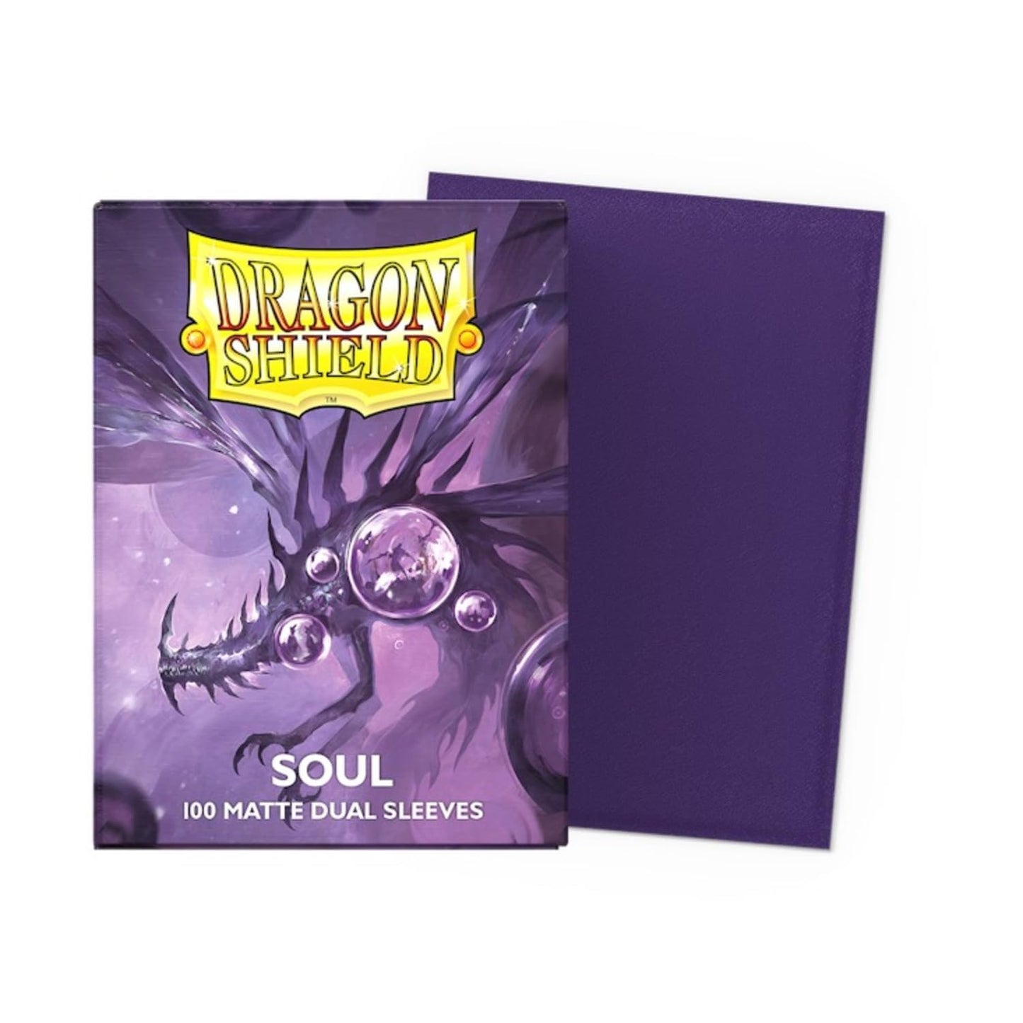 Dragon Shield Sleeves: Standard Matte Dual - Soul 100CT
