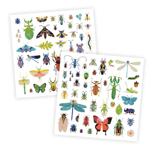 DJECO Metallic Sticker Collection - Microorganisms